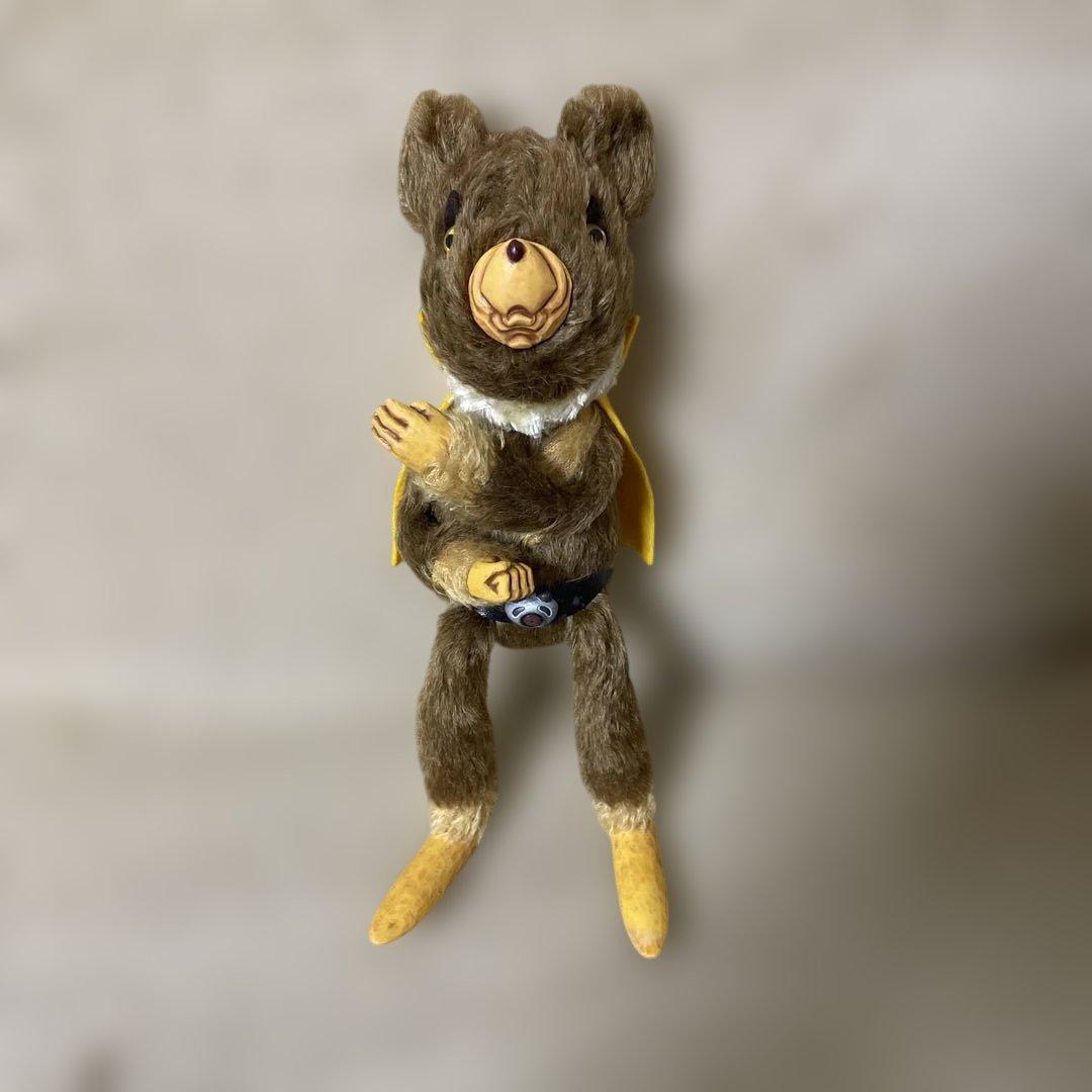 【一点もの】Toy Field ぬいぐるみ:くまライダー　手作りテディベア