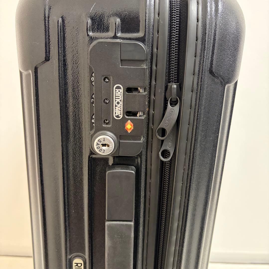 【美品】RIMOWA キャリーケース サルサ トロリー 35L 機内持ち込み　黒
