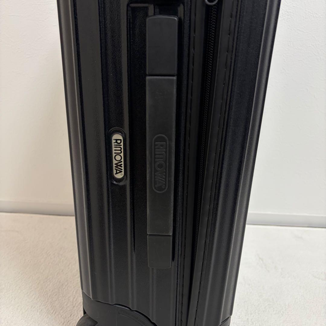 【美品】RIMOWA キャリーケース サルサ トロリー 35L 機内持ち込み　黒