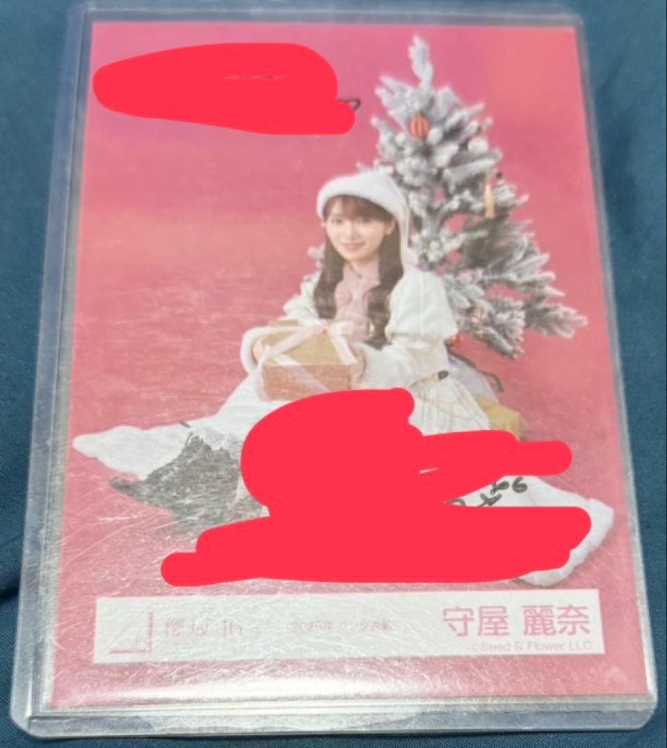 櫻坂46 守屋麗奈 生写真 サイン