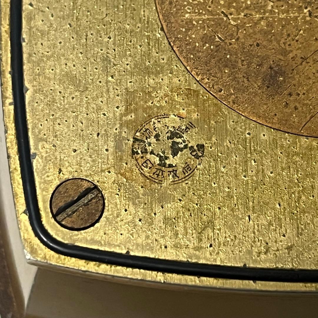 OMEGA 8DAYS 置き時計 手巻き時計 稼動品