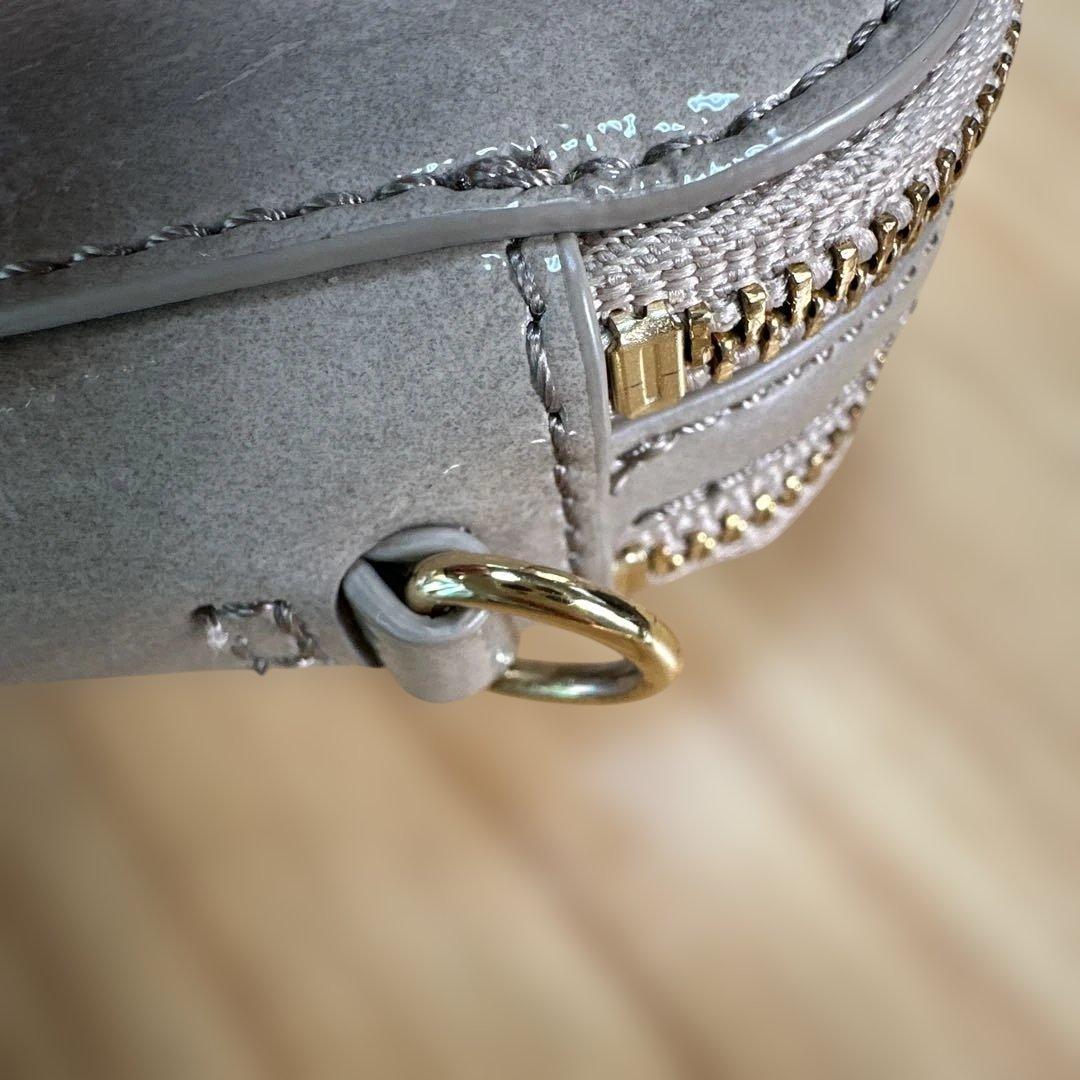 お値下げ美品　ATAO アミュレット お財布ショルダー 3wayパールグレージュ