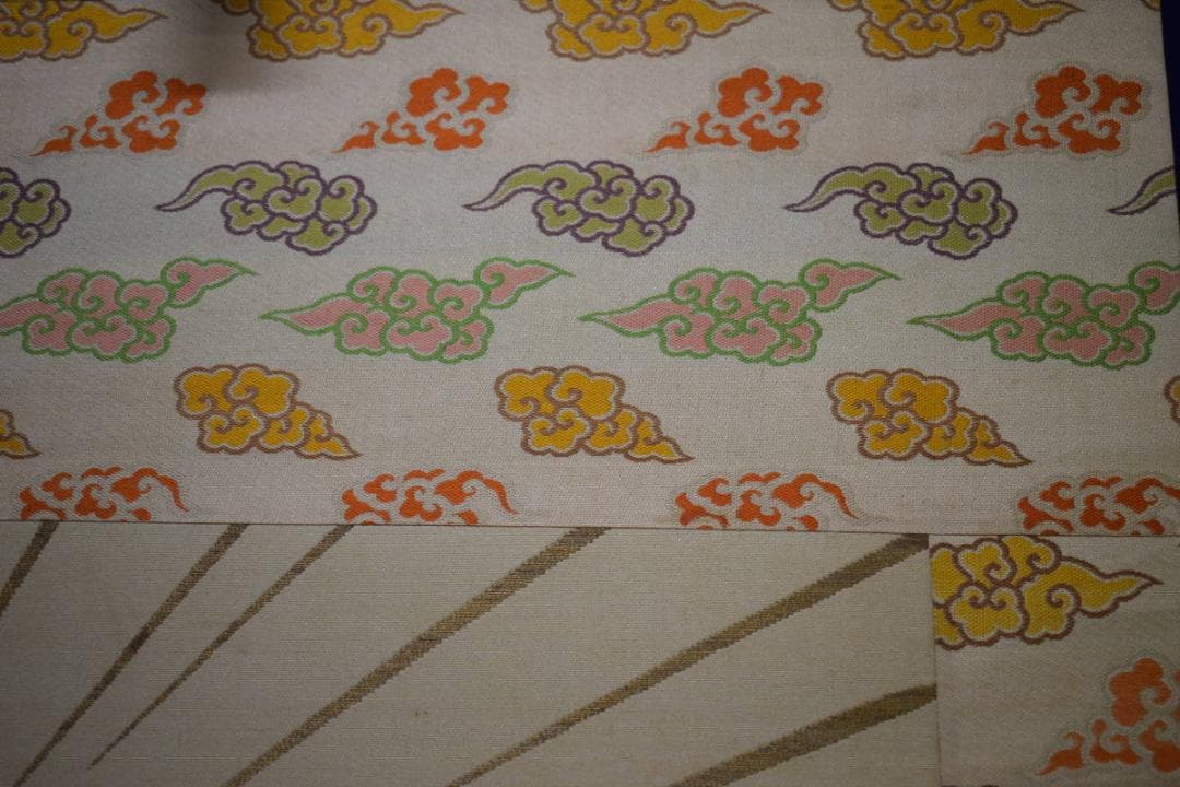 不詳/作者不明/鳩図/織物/布袋屋掛軸HJ-956