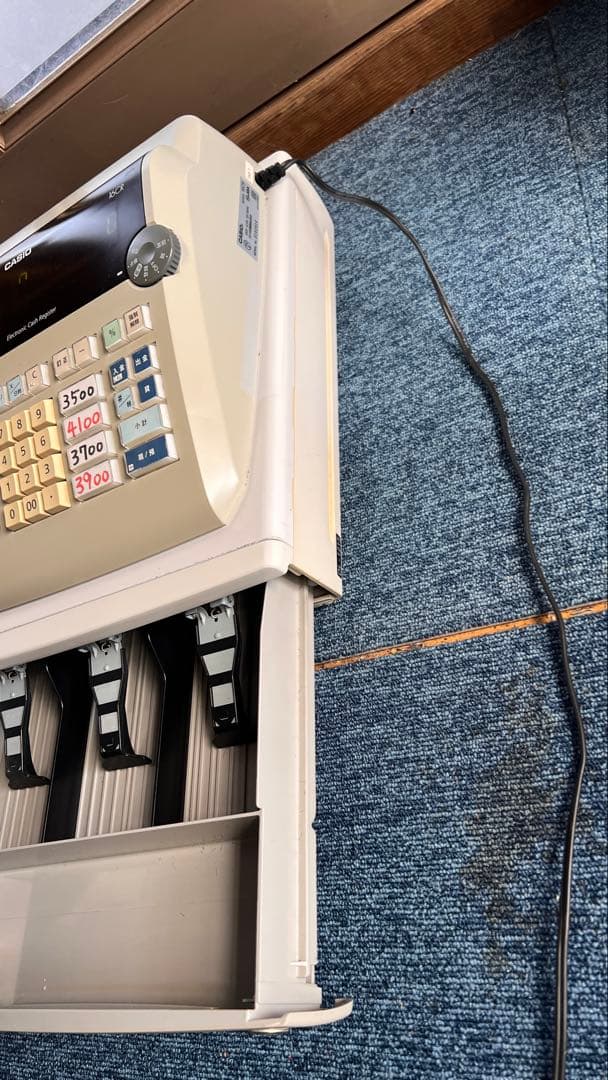 送料込! CASIO カシオレジスター 16CR