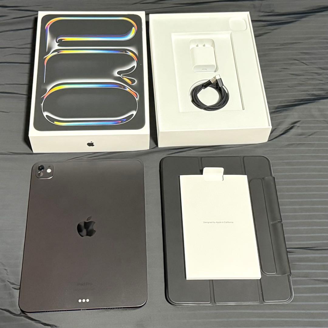 M4 iPad Pro/11インチ/256GB/スペースグレー/