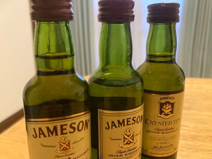 レア 希少品 JAMESON ミニチュアボトル 3本セット 箱入り