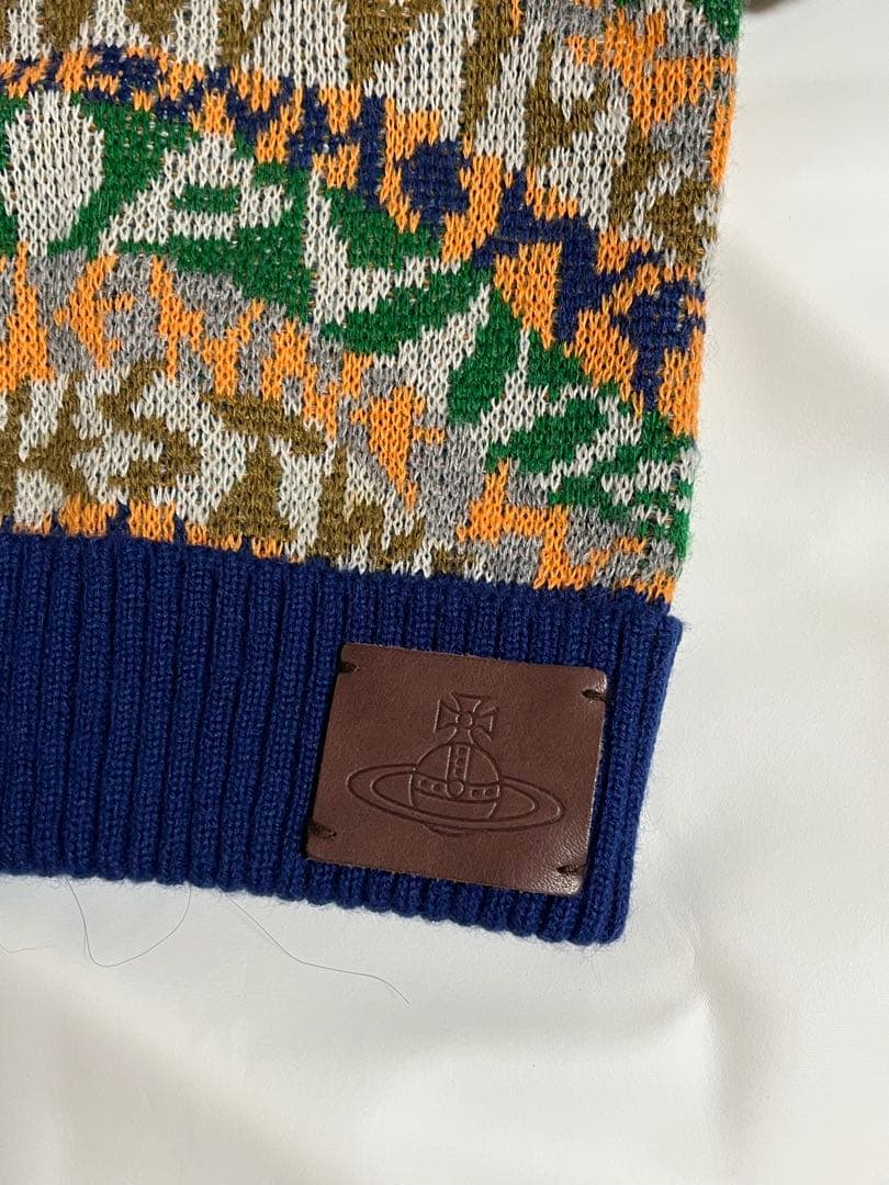 希少 Vivienne Westwood ヴィヴィアン ロゴ オーブ ニット帽