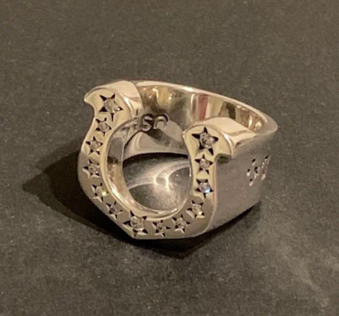 ＋AAAダイヤ　ホースシューリング 16～17号相当