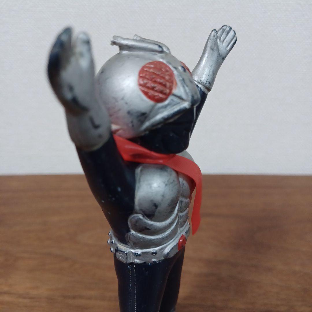 無版権　パチもの　「バンザイライダー」希少ソフビ フィギュア