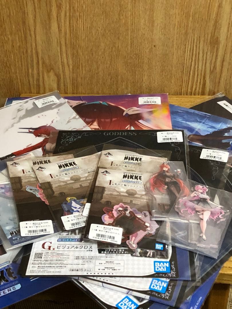 一番くじ NIKKE ラストワン モダニア C賞 D賞ルピー 他下位賞　まとめ