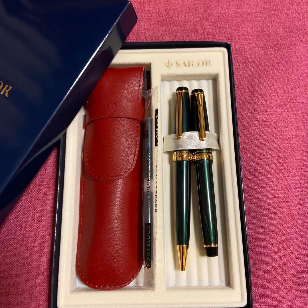 【新品未使用】SAILOR 万年筆　ボールペン　セーラー　筆記具　四季織　セット