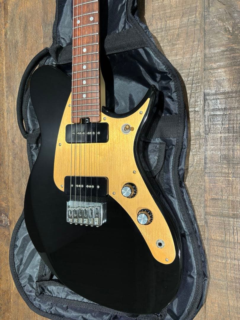 Aria pro Ⅱ Jet Black アリアプロ2 エレキギター