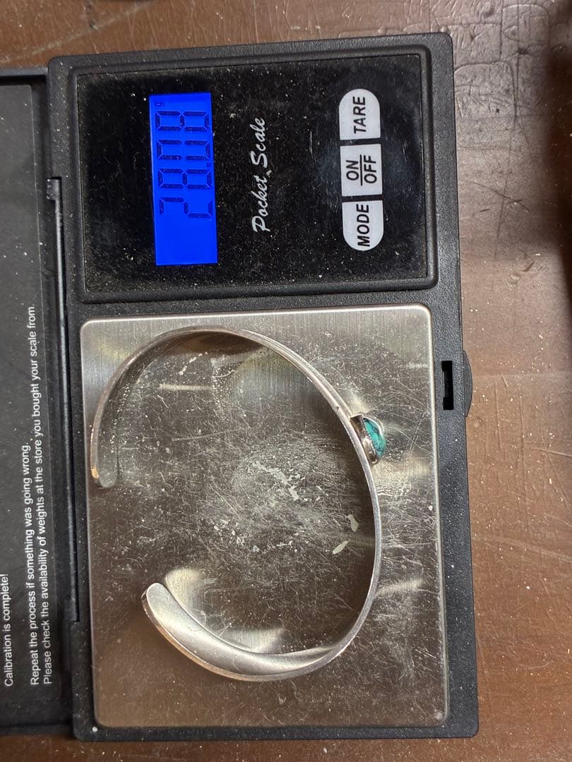 MIYAO MADE ターコイズ シルバーバングル　ホイールワークス