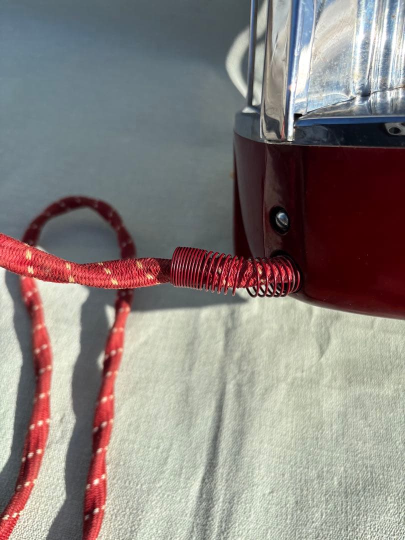 ナショナルの可愛いレトロな三角パネル電気ストーブ　作動品　NATIONAL 希少