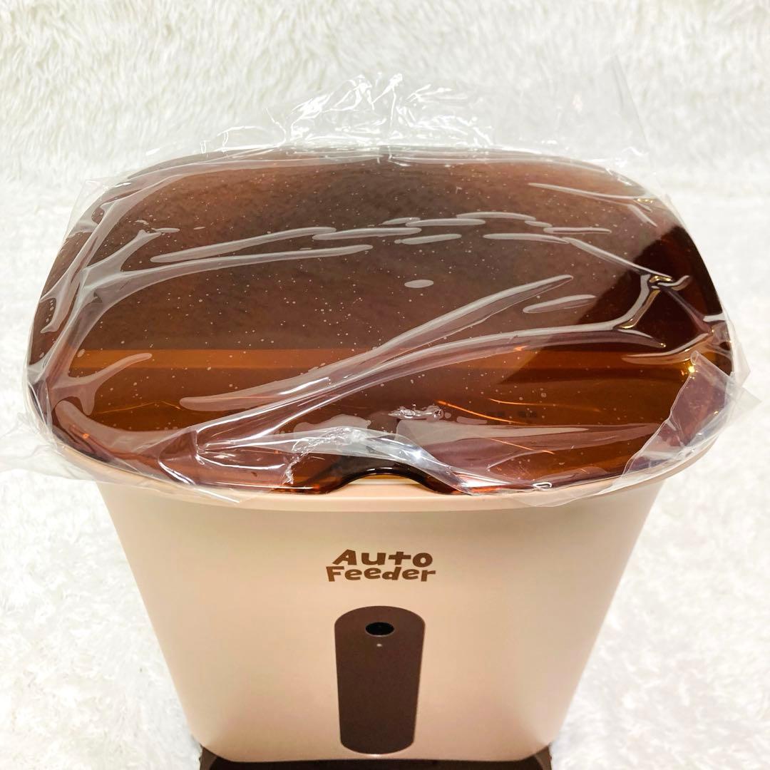 【未使用品】スマホ連動 ペット用オートフィーダーカメラ付 自動給餌器