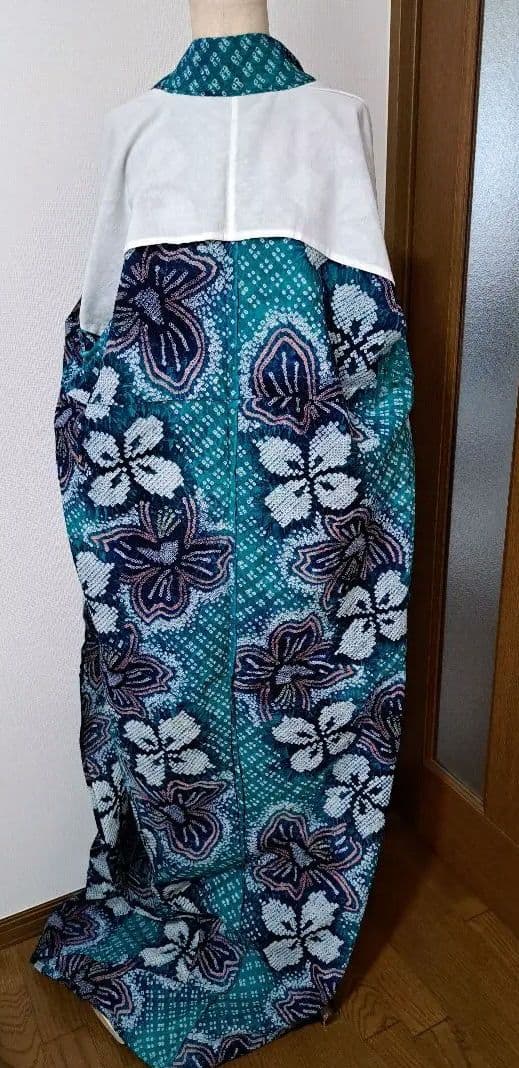 とくちゃん•*¨*•.¸♬︎絞り浴衣 有松絞り 【超美品】