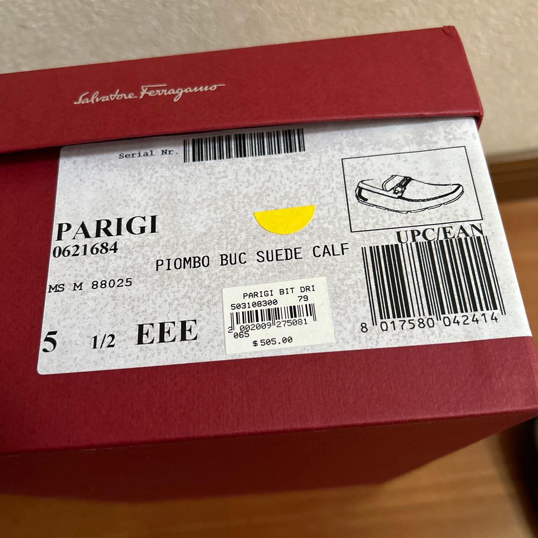 サルヴァトーレフェラガモ ドライビングシューズ　モカシン　PARIGI