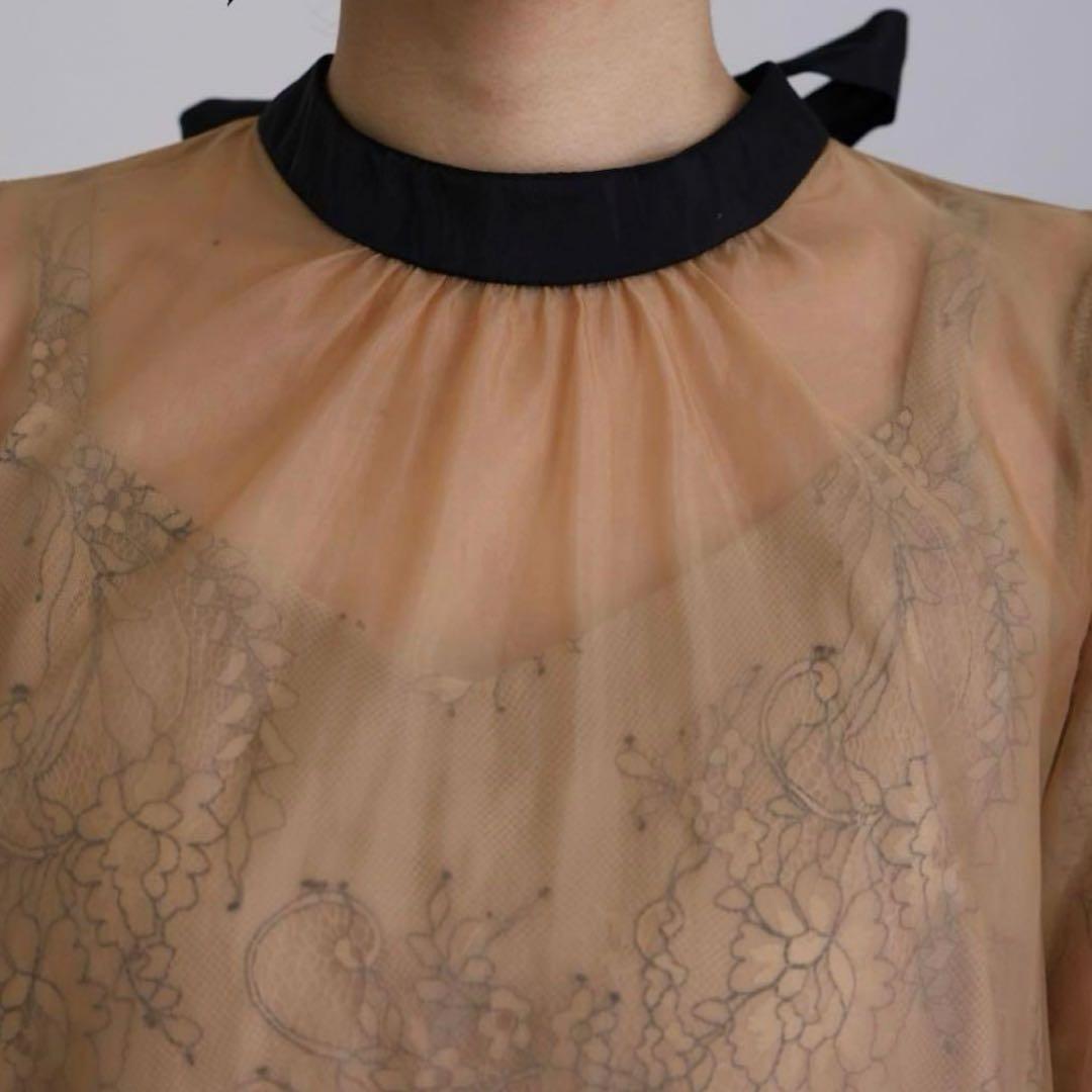 atlo オケージョンドレス　Aライン　マタニティ　オレンジ dollydoll