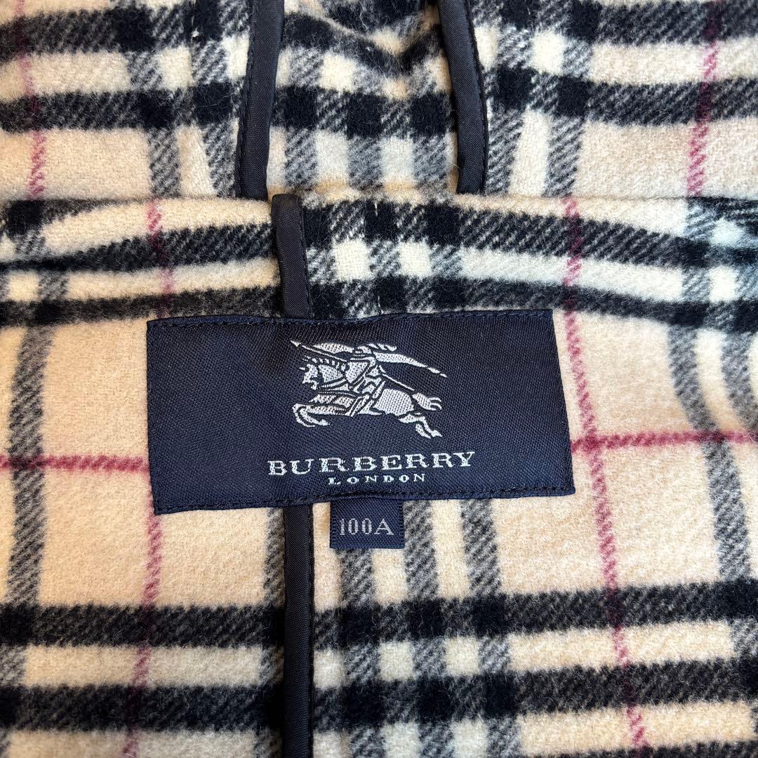 Burberry バーバリー　ノバチェック　ダッフルコート　100サイズ　キッズ