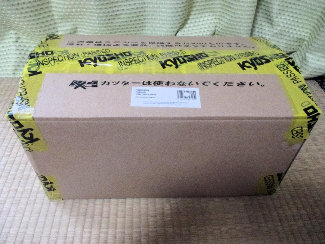 京商 1/18 スバル WRX STI NBR CHALLENGE 2022年