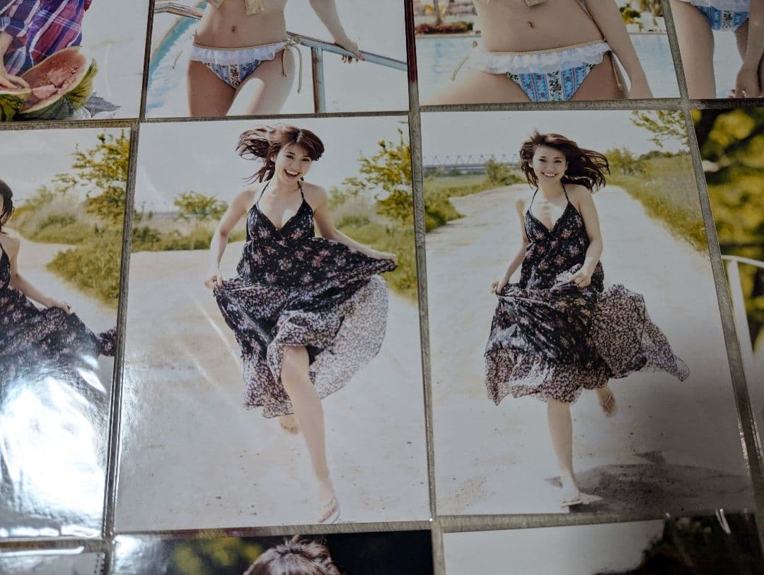 貴重 非売品 美品 オフショット 生写真 無修正 70枚 大島優子③