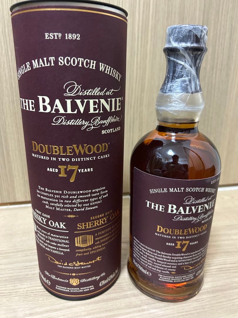 (値下げ終売品)THE BALVENIE DOUBLEWOOD 17年