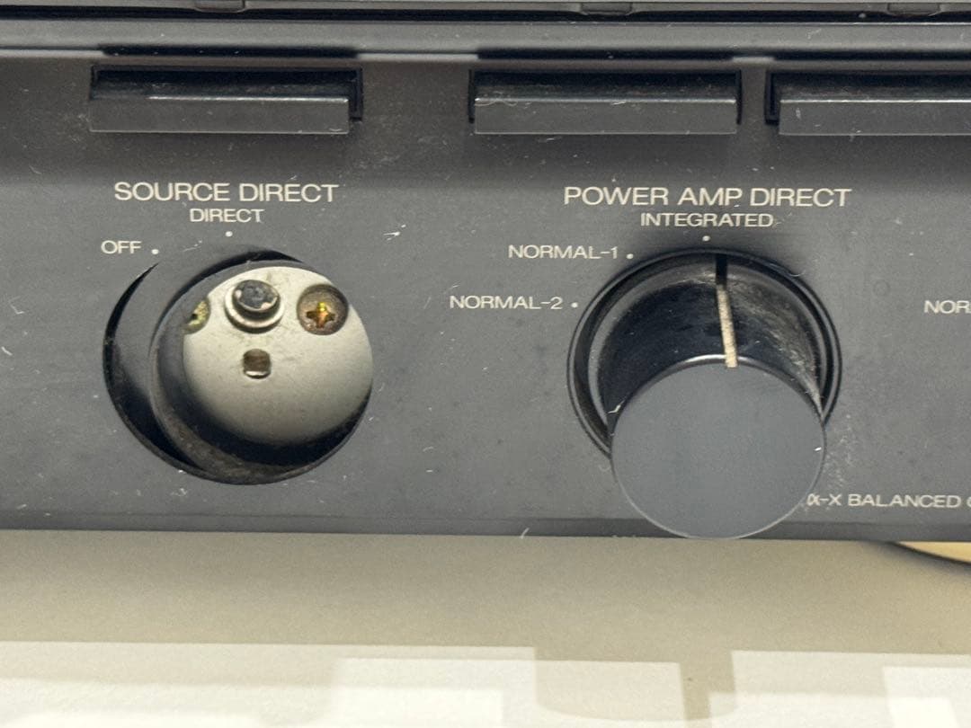 SANSUI AU-607L EXTRA プリメインアンプ　難あり