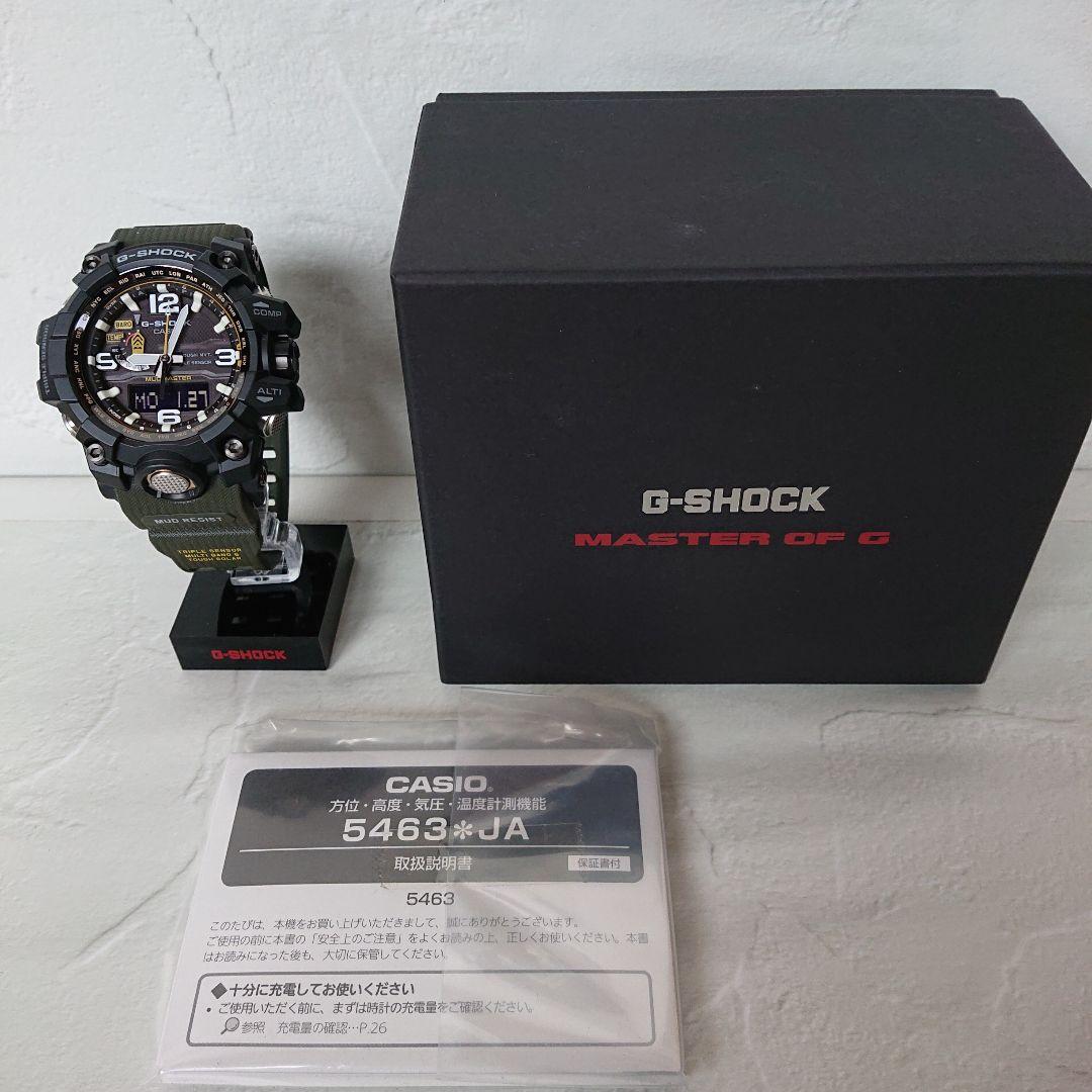 ④ G-SHOCK GWG-1000-1A3JF MUDMASTER 美中古品