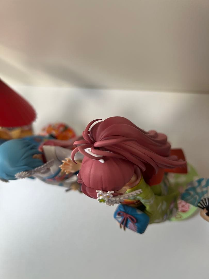 まどマギ舞妓、晴れ着フィギュア5体セット