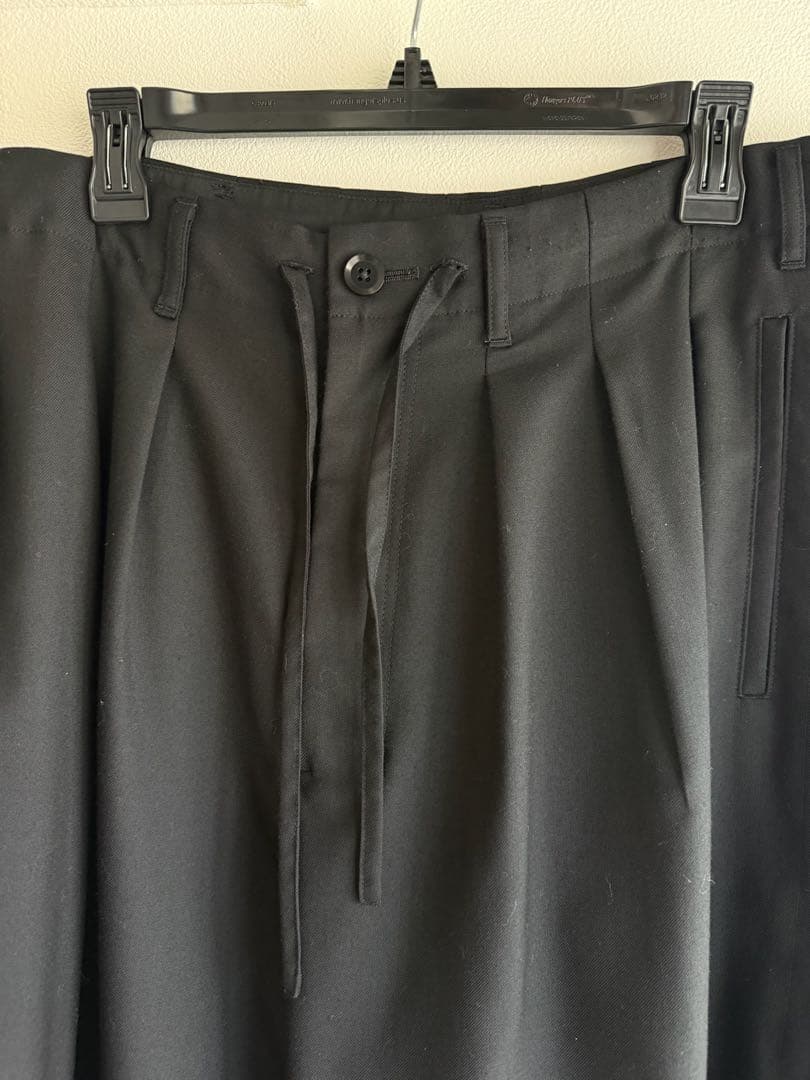 グラウンドY サルエルパンツ ブラック ドロップクロッチ 美品