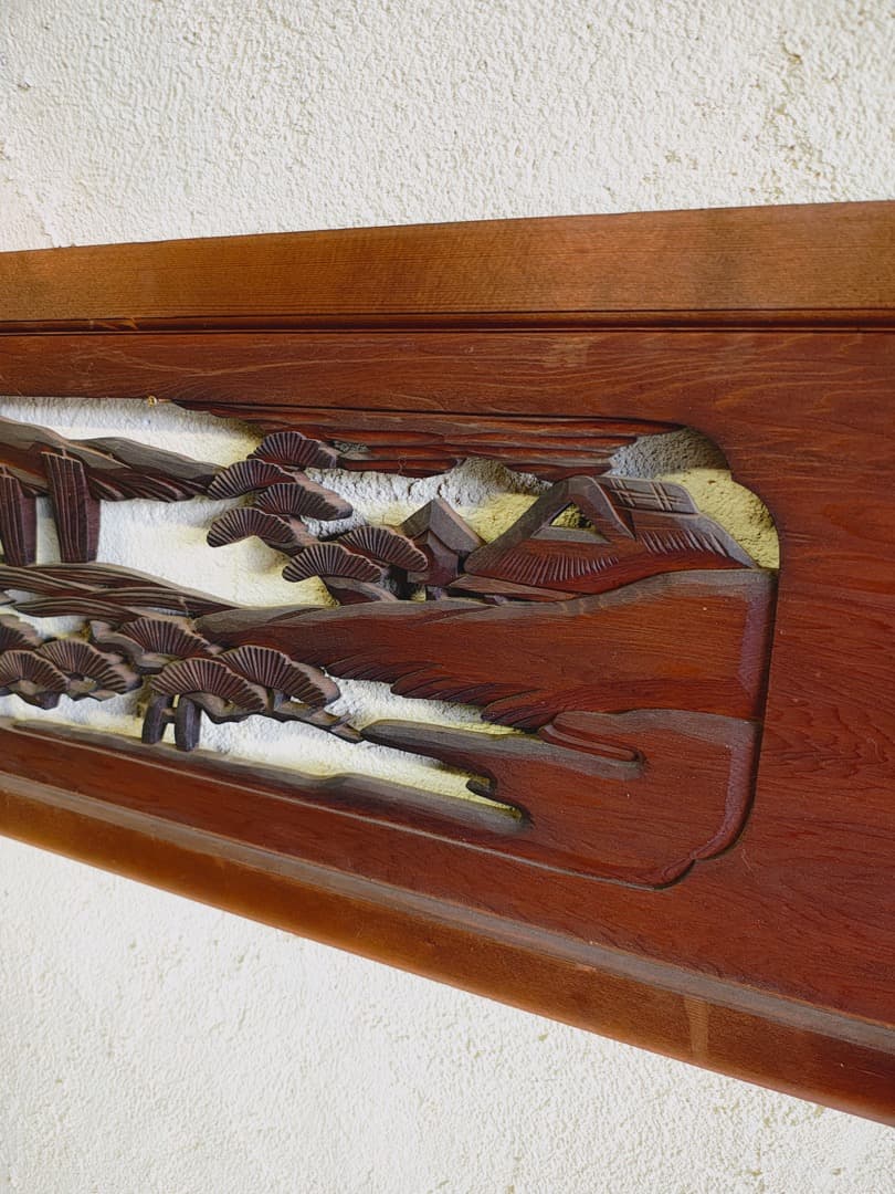 欄間１　古道具　ビンテージ　和建築　店舗什器　M0187