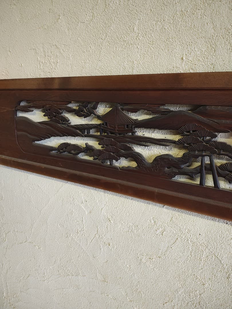 欄間１　古道具　ビンテージ　和建築　店舗什器　M0187