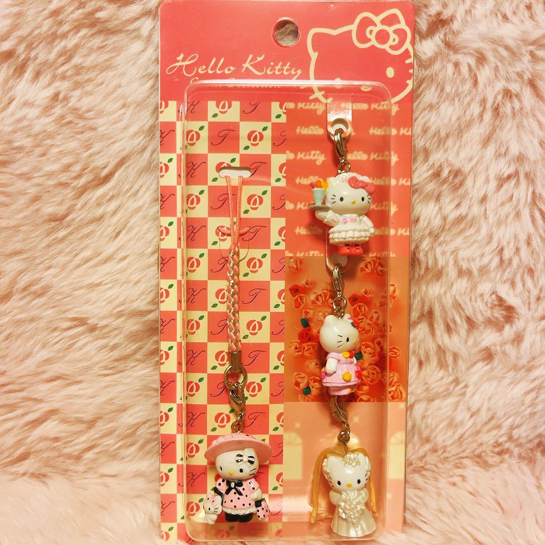 希少レア　ハローキティ　グッズコレクション　根付け　4Pアソート ② 2005