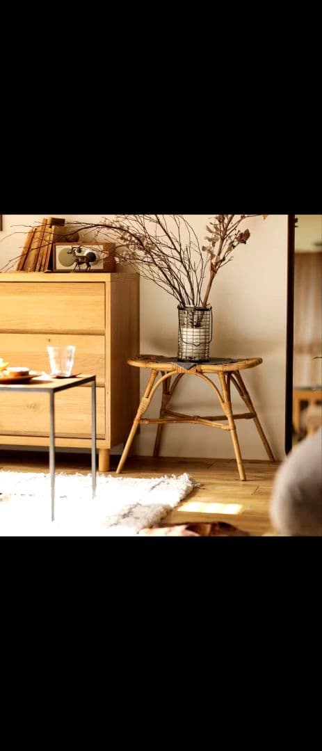 ラタンスツール JUGLAS RECT（ユグラ レクト）