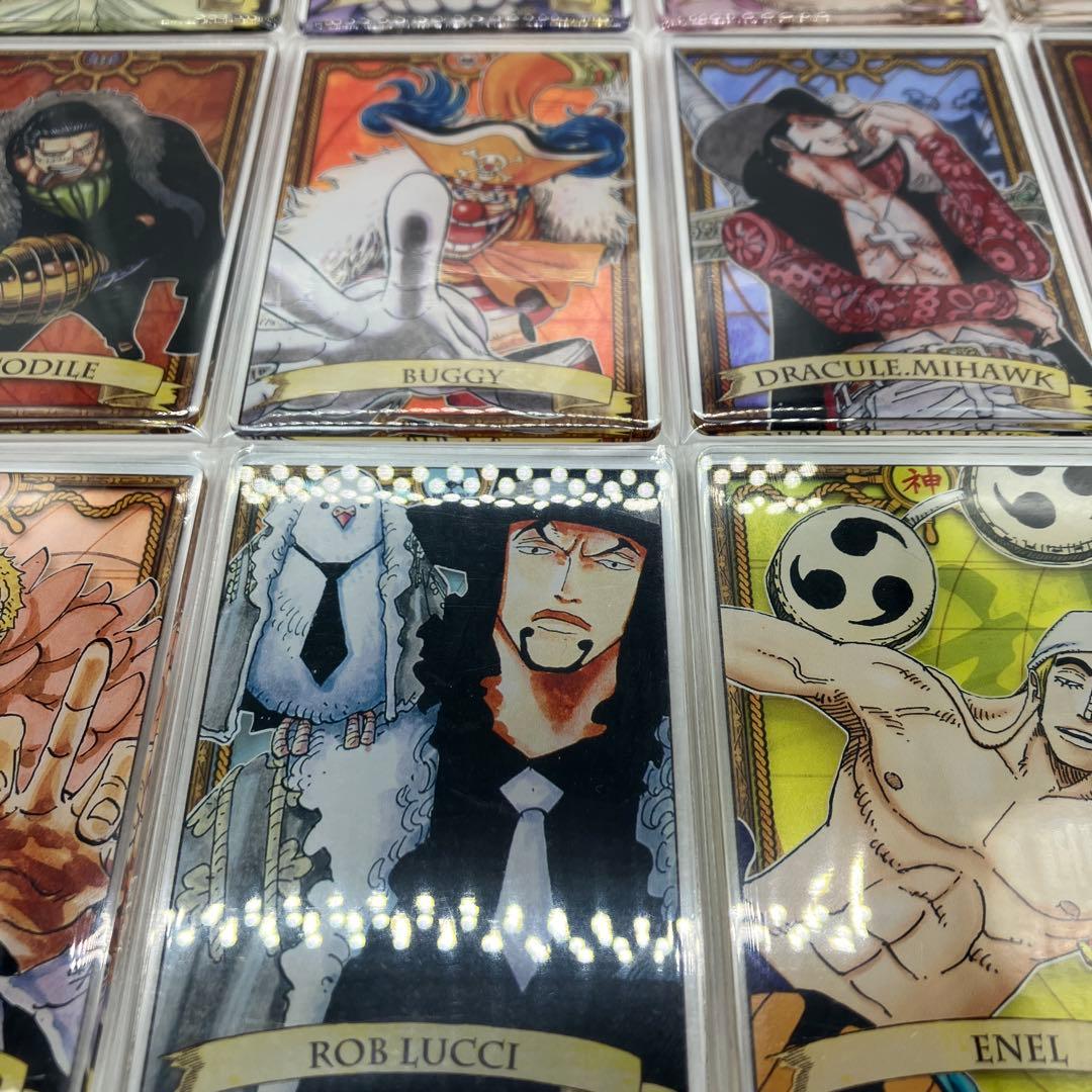 ワンピース ステータスカードコレクション第1、2弾コンプリートセット