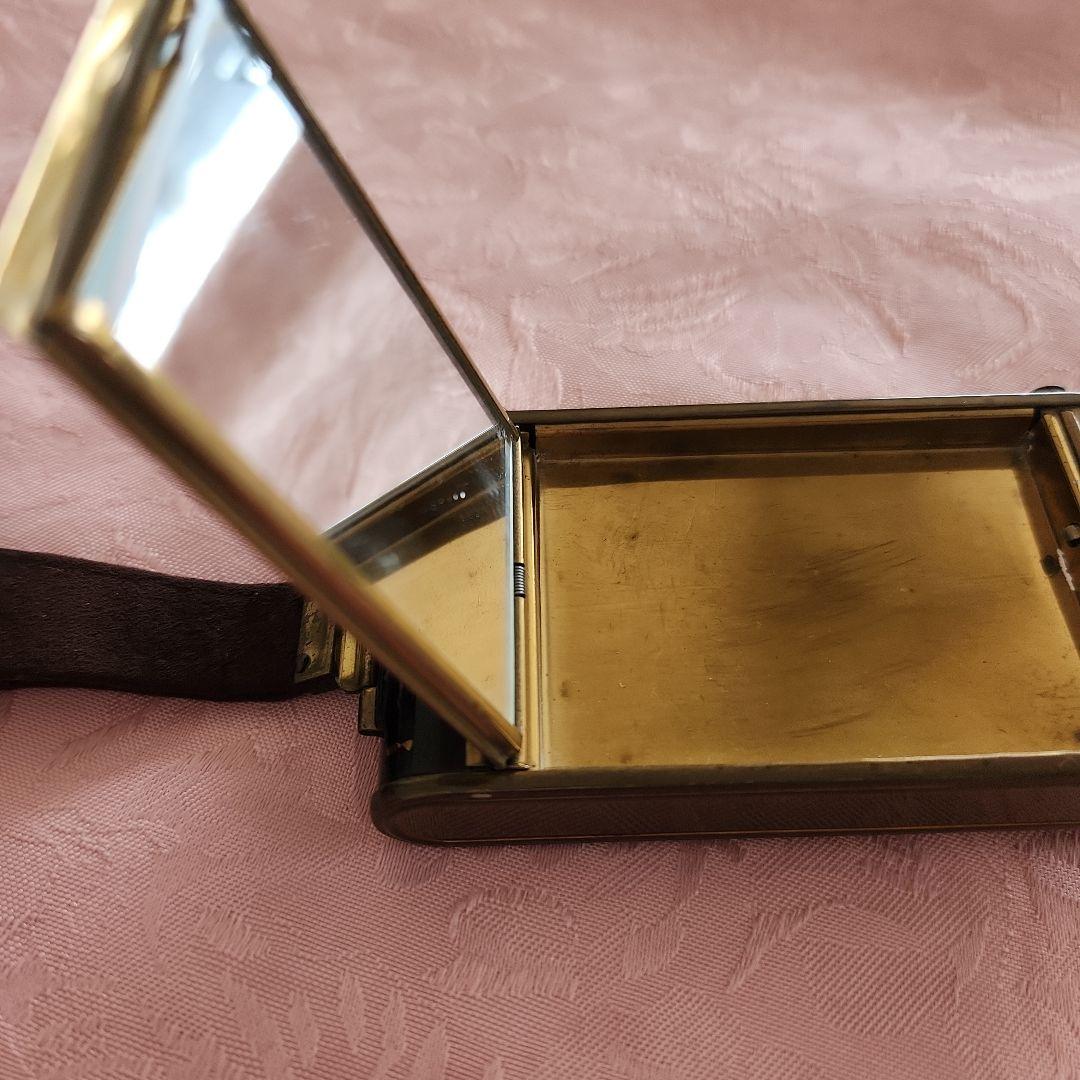 ヴィンテージミュージカルカムラ　アールデコ　ドイツ　ミラー　タバコケース　リップ