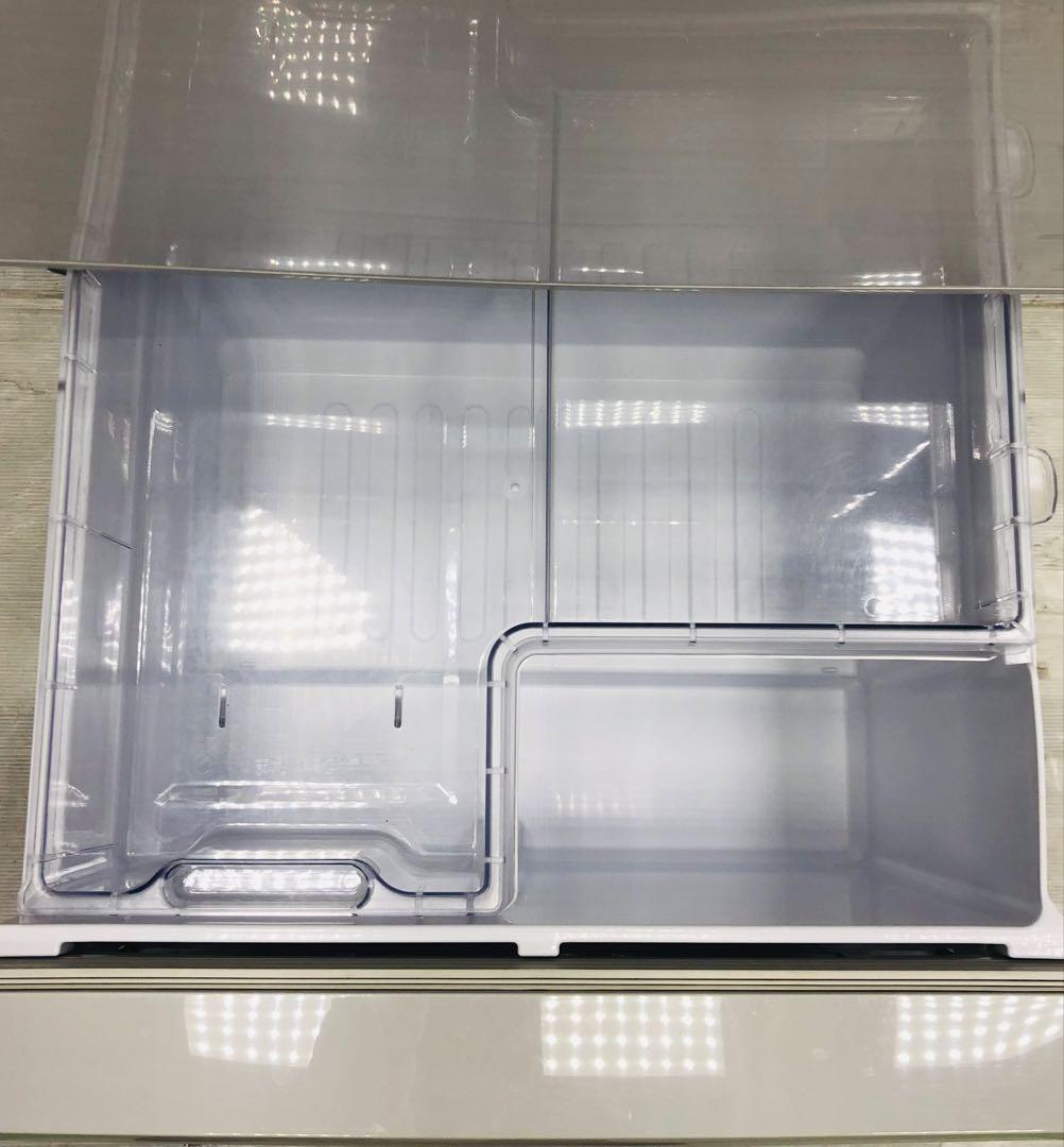 18年製　シャープ　冷蔵庫　5ドア　412L SJ-P411D-H