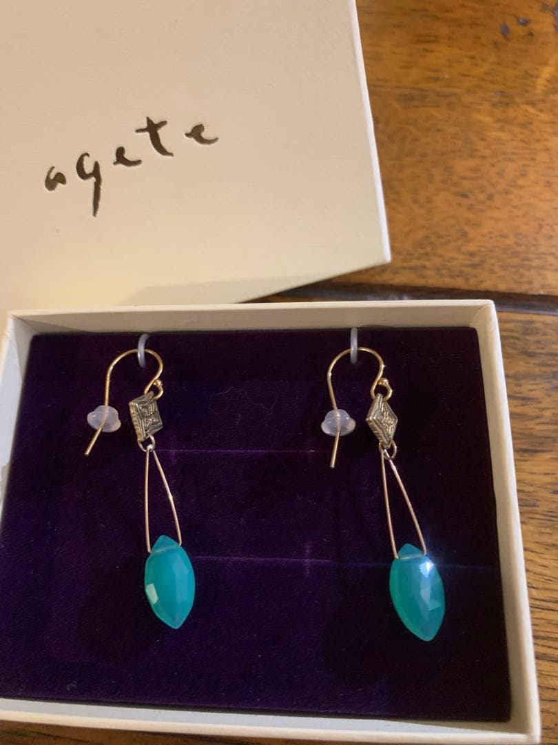 りぃり　agete アガット ピアス　アクセサリー
