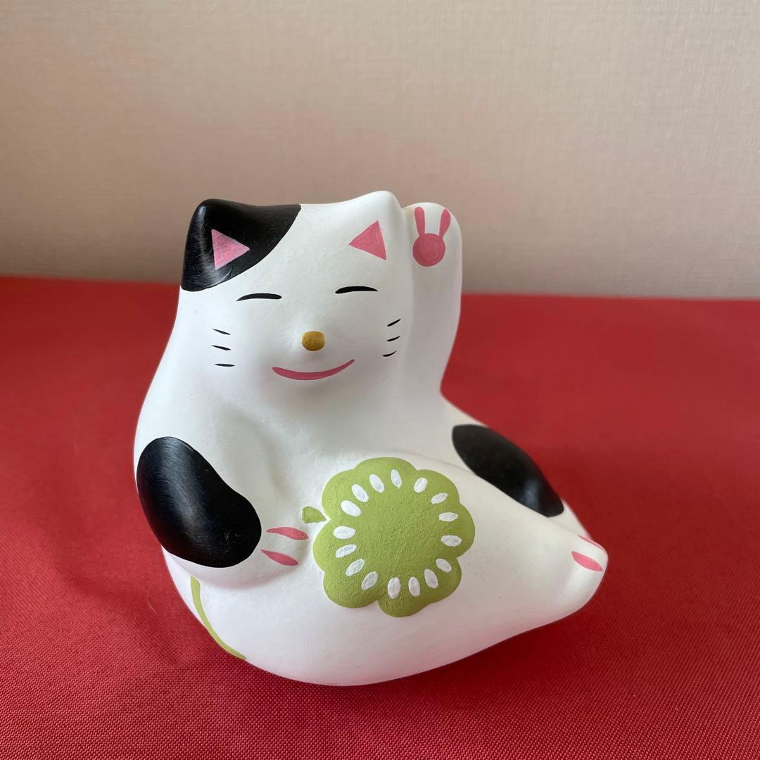 湯布院輪葉葉ねこ　朝早くから行き抽選で当たり買い求めました。