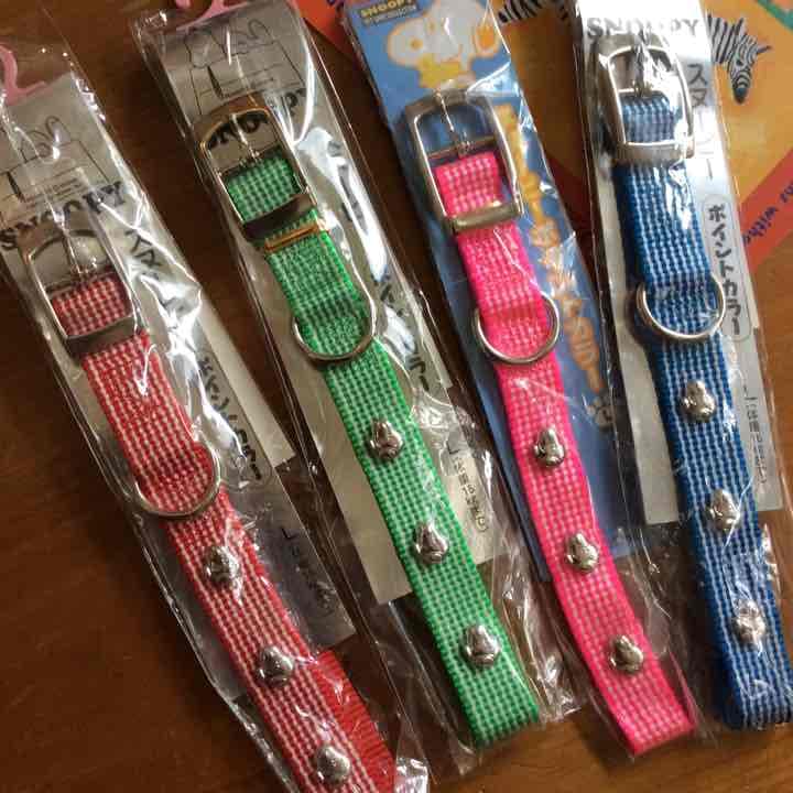 スヌーピードッグカラー１本800円コメください