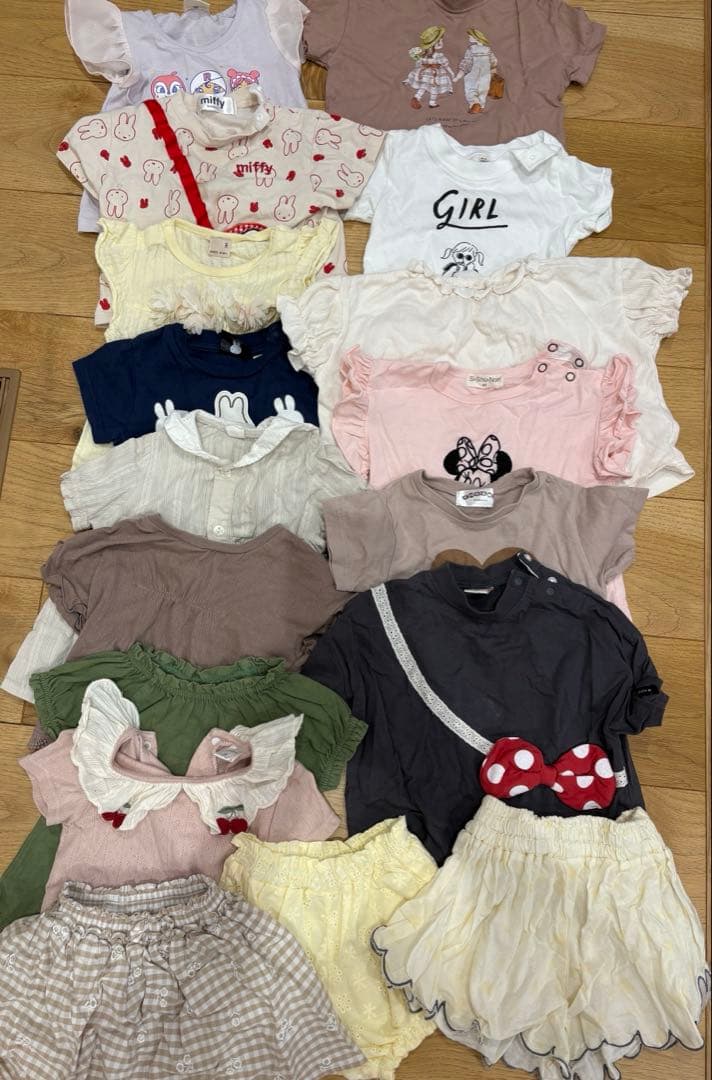 半袖　夏　女の子　80 まとめ売り