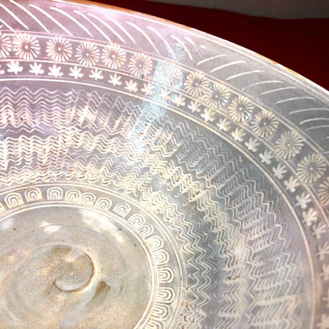 【茶道具】平安竹荘作　三嶋菓子鉢