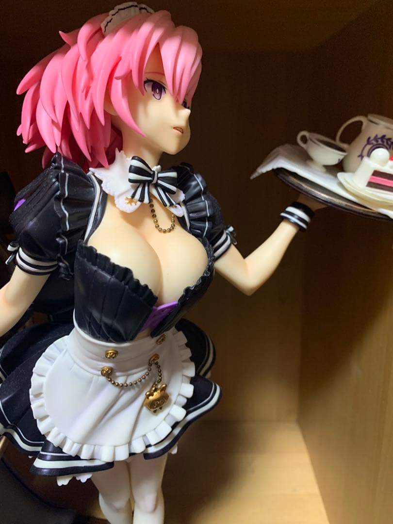 塗装済完成品　マシュ・キリエライト　メイド　ガレージキット　巨大フィギュア