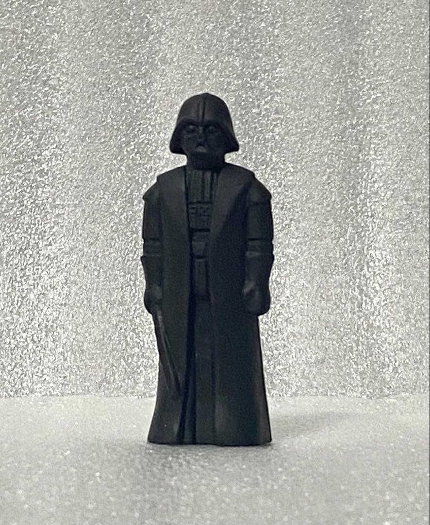 スターウォーズ　ダースベイダー　消しゴム　黒　フィギュア　70年代　GMFGI