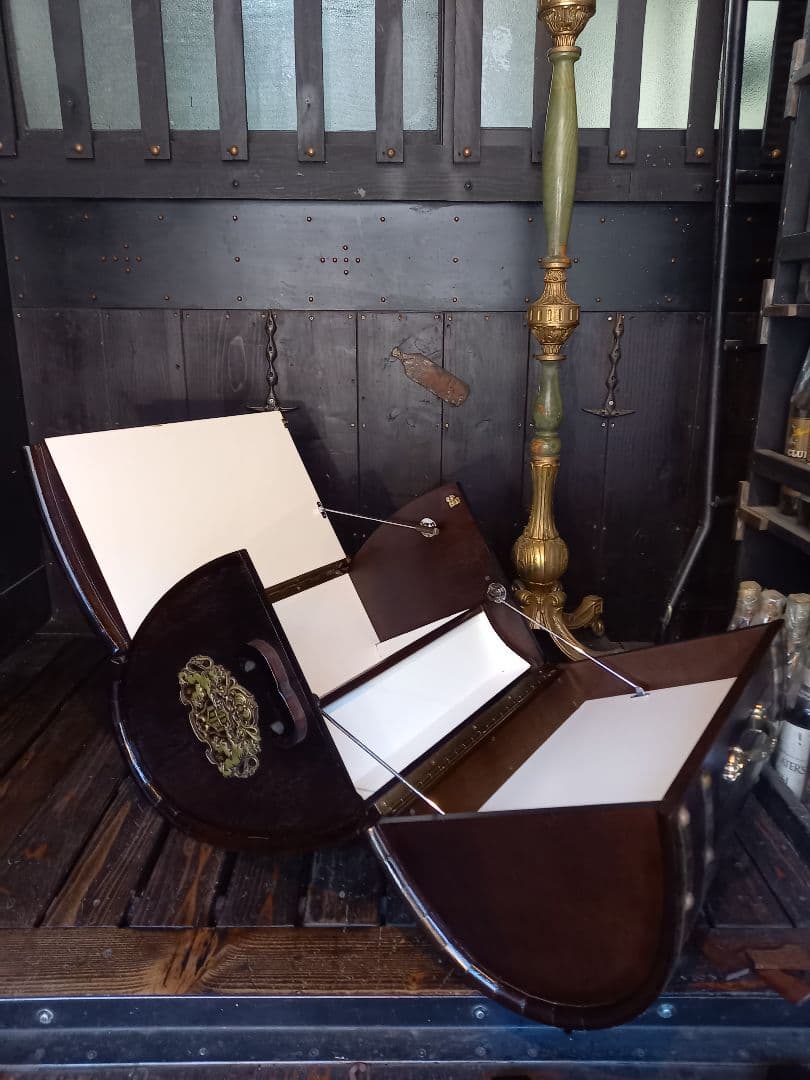 レア　ヴィンテージ　バー　ドリンク　キャリー　オープン　キャビネット　ボックス