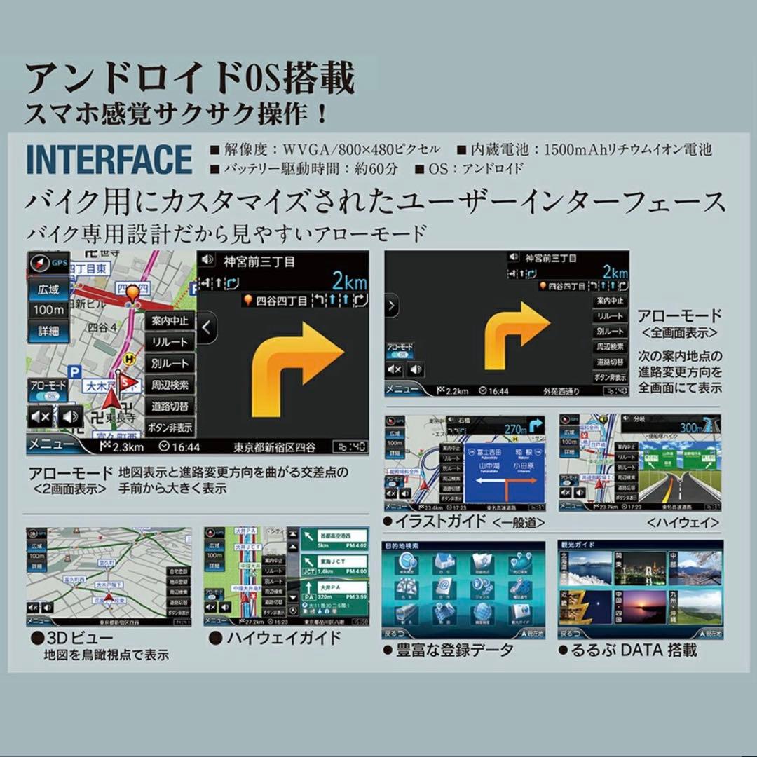 NNV-025 バイク・ナビゲーションシステム (ZENRIN) 南海部品