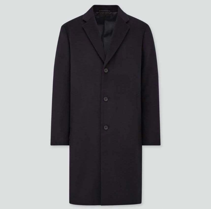 ユニクロ ウールカシミヤチェスターコート