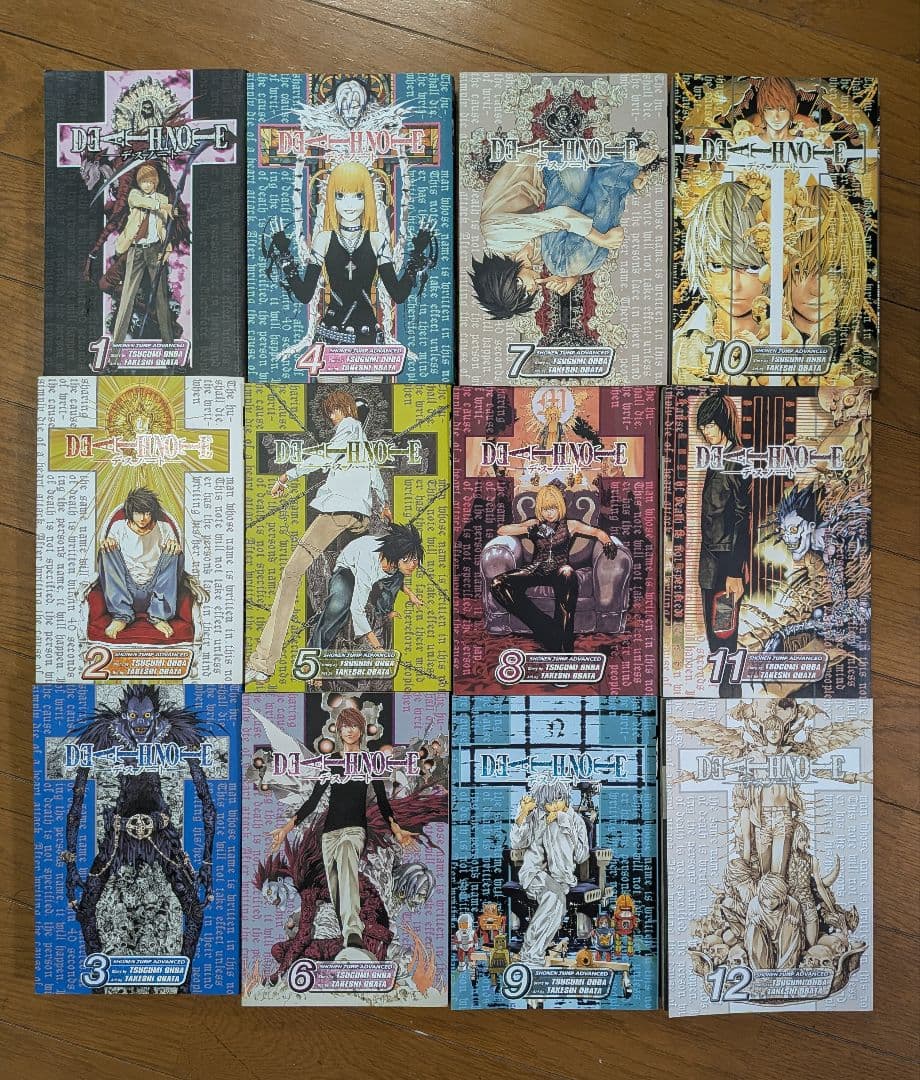 【最終価格】DEATH NOTE 英語版 全12巻＋英語版DVD BOXセット