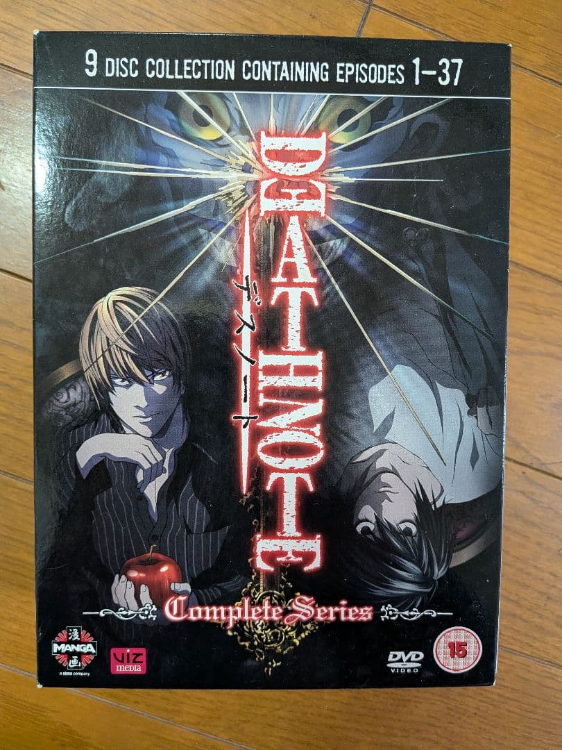【最終価格】DEATH NOTE 英語版 全12巻＋英語版DVD BOXセット