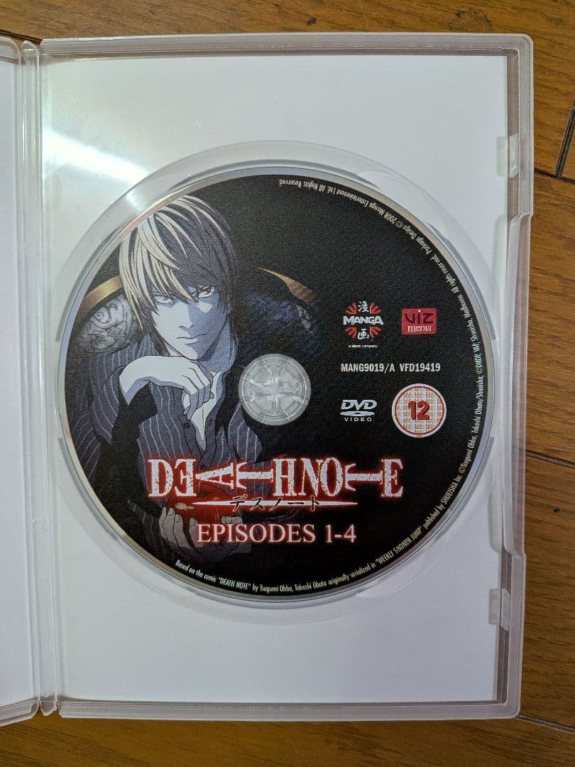 【最終価格】DEATH NOTE 英語版 全12巻＋英語版DVD BOXセット